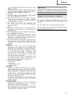 Preview for 23 page of Hitachi Koki DH 24PC Handling Instructions Manual