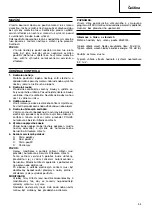 Preview for 55 page of Hitachi Koki DH 24PC2 Handling Instructions Manual