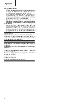 Preview for 72 page of Hitachi Koki DH 24PC2 Handling Instructions Manual