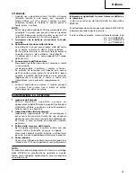 Preview for 24 page of Hitachi Koki DS 12DVF2 Handling Instructions Manual