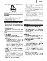 Preview for 32 page of Hitachi Koki DS 12DVF2 Handling Instructions Manual