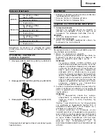 Preview for 42 page of Hitachi Koki DS 12DVF2 Handling Instructions Manual