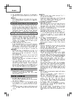 Preview for 20 page of Hitachi Koki DS 14DL Handling Instructions Manual