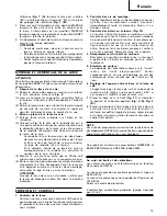 Preview for 13 page of Hitachi Koki FC 6SB Handling Instructions Manual