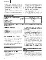 Preview for 18 page of Hitachi Koki FC 6SB Handling Instructions Manual