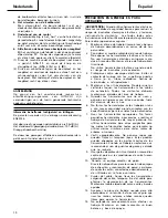 Preview for 20 page of Hitachi Koki FC 6SB Handling Instructions Manual