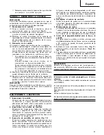 Preview for 23 page of Hitachi Koki FC 6SB Handling Instructions Manual