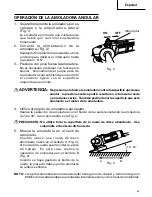 Preview for 43 page of Hitachi Koki G 12SA2 Safety Instructions And Instruction Manual