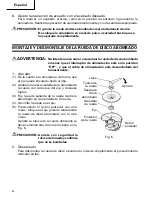 Preview for 44 page of Hitachi Koki G 12SA2 Safety Instructions And Instruction Manual