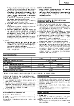 Preview for 21 page of Hitachi Koki G 13YC Handling Instructions Manual