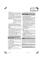 Preview for 51 page of Hitachi Koki G 23SWU Handling Instructions Manual