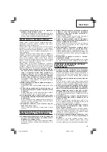 Preview for 67 page of Hitachi Koki G 23SWU Handling Instructions Manual