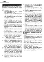 Preview for 27 page of Hitachi Koki H 25PV Handling Instructions Manual