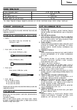 Preview for 28 page of Hitachi Koki H 25PV Handling Instructions Manual