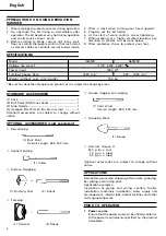 Preview for 5 page of Hitachi Koki H 60MR Handling Instructions Manual