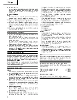 Preview for 29 page of Hitachi Koki H 65SB2 Handling Instructions Manual