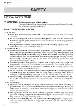 Preview for 4 page of Hitachi Koki H45FRV Instruction Manual