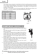 Preview for 12 page of Hitachi Koki H45FRV Instruction Manual