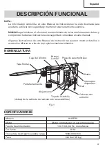 Preview for 37 page of Hitachi Koki H45FRV Instruction Manual