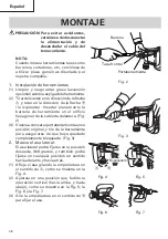 Preview for 38 page of Hitachi Koki H45FRV Instruction Manual