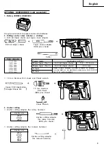 Preview for 7 page of Hitachi Koki Hitachi DH 24DV Handling Instructions Manual