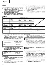 Preview for 44 page of Hitachi Koki Hitachi DH 24DV Handling Instructions Manual