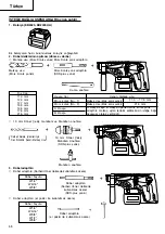 Preview for 58 page of Hitachi Koki Hitachi DH 24DV Handling Instructions Manual