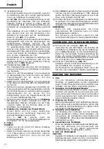 Preview for 14 page of Hitachi Koki M 8SA2 Handling Instructions Manual