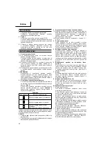 Preview for 66 page of Hitachi Koki P14DSL Handling Instructions Manual