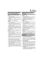 Preview for 67 page of Hitachi Koki P14DSL Handling Instructions Manual