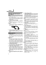 Preview for 68 page of Hitachi Koki P14DSL Handling Instructions Manual