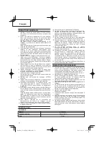 Preview for 12 page of Hitachi Koki UC 18YFSL Handling Instructions Manual