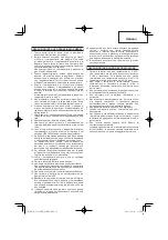 Preview for 15 page of Hitachi Koki UC 18YFSL Handling Instructions Manual