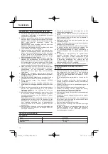 Preview for 18 page of Hitachi Koki UC 18YFSL Handling Instructions Manual