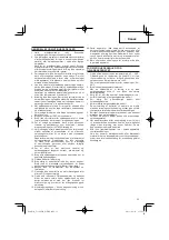 Preview for 33 page of Hitachi Koki UC 18YFSL Handling Instructions Manual