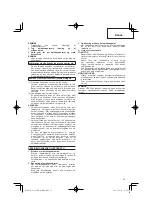 Preview for 35 page of Hitachi Koki UC 18YFSL Handling Instructions Manual