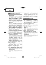 Preview for 36 page of Hitachi Koki UC 18YFSL Handling Instructions Manual