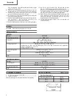 Preview for 6 page of Hitachi Koki WH 14DM Handling Instructions Manual