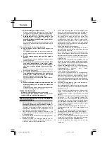 Preview for 6 page of Hitachi Koki WR 18DHL Handling Instructions Manual