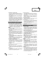 Preview for 17 page of Hitachi Koki WR 18DHL Handling Instructions Manual