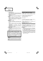 Preview for 18 page of Hitachi Koki WR 18DHL Handling Instructions Manual