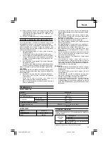 Preview for 21 page of Hitachi Koki WR 18DHL Handling Instructions Manual