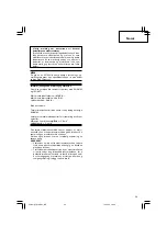 Preview for 25 page of Hitachi Koki WR 18DHL Handling Instructions Manual