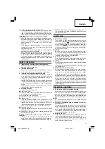 Preview for 37 page of Hitachi Koki WR 18DHL Handling Instructions Manual