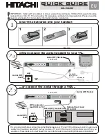 Preview for 2 page of Hitachi 20LD2450 Instructions For Use Manual