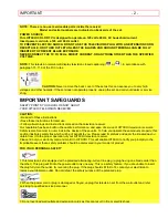 Preview for 2 page of Hitachi 27MM20B Operating Manual