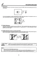 Preview for 32 page of Hitachi 32CX11B Operating Manual