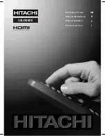 Hitachi 32LD8600 Instructions For Use Manual preview