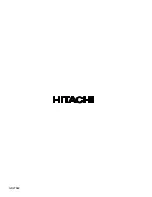 Preview for 80 page of Hitachi 36SDX88B Operating Manual