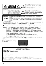 Preview for 2 page of Hitachi 43D33 Owner'S Manual